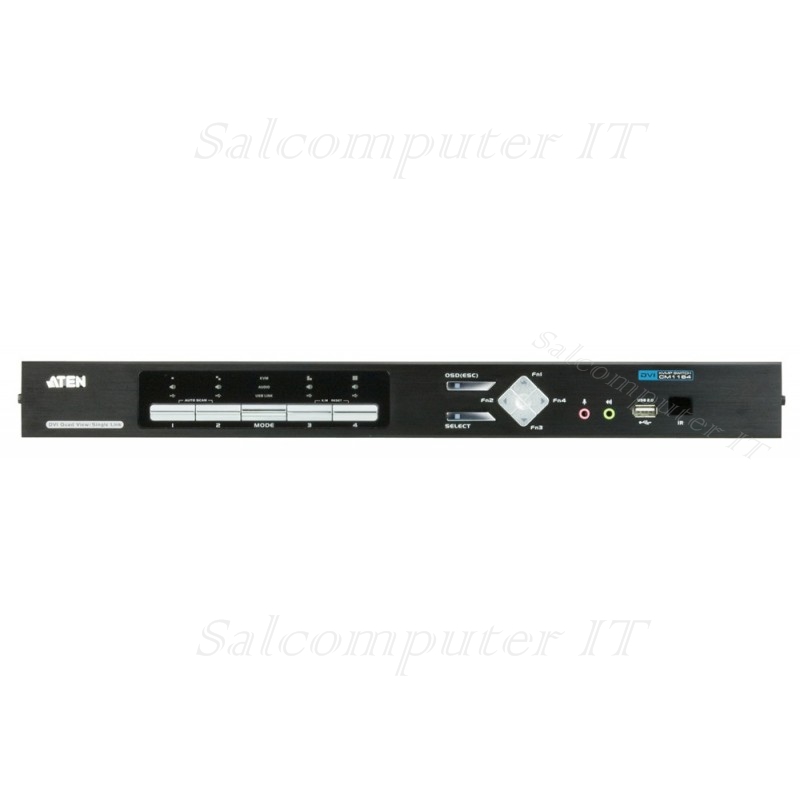 4-port USB DVI-D KVMP Control Center model : CM1164