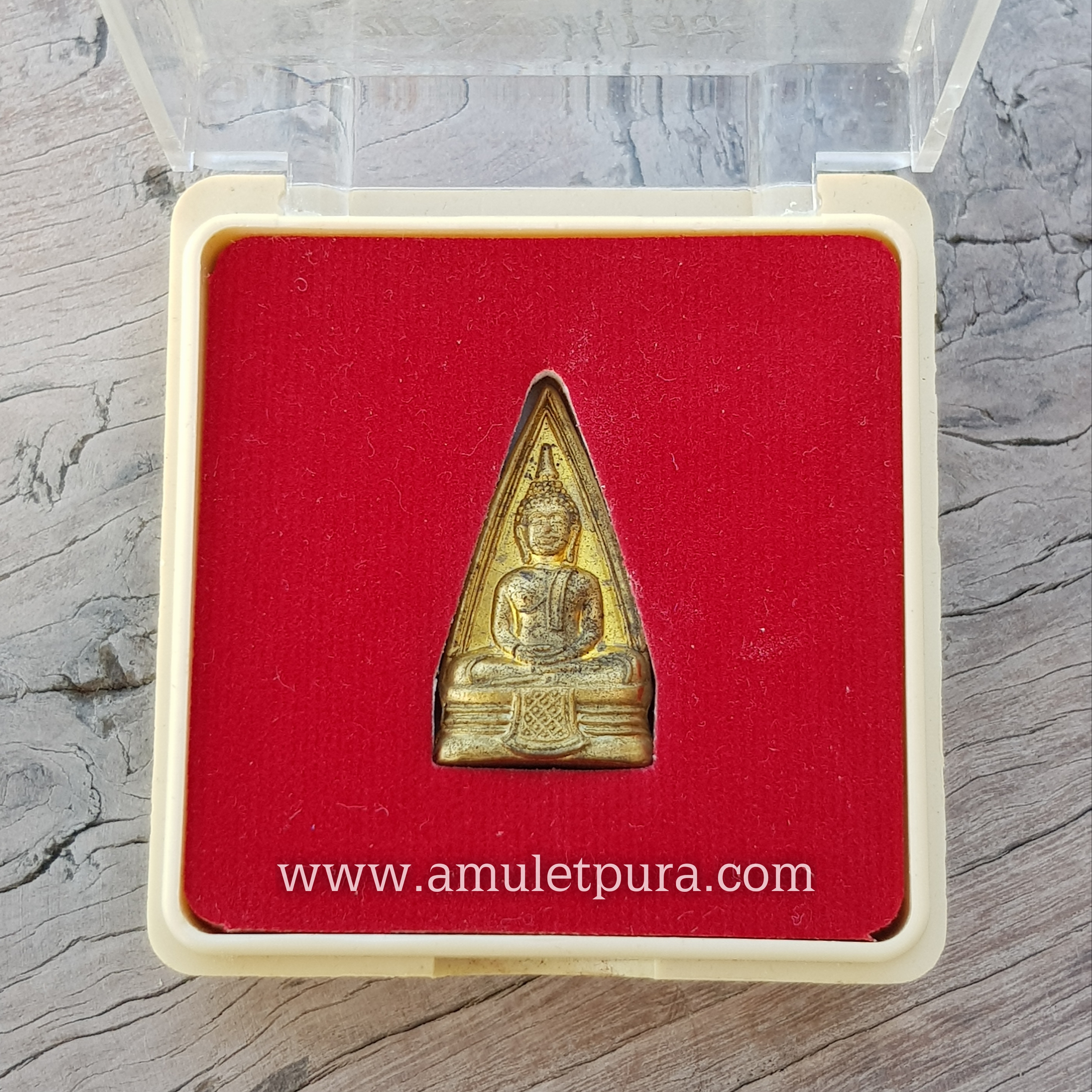 พระพุทธโสธร รุ่นพรหลวงพ่อ(พิมพ์สองหน้า)ปี51 วัดโสธรวรารามวรวิหาร จ.ฉะเชิงเทรา(โค้ด อุดผงใต้ฐาน หมายเลข12965)