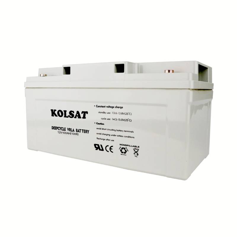 Battery 12v 100A Gel Deep Cycle KOLSAT
