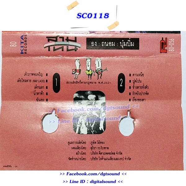 ขายเทปเพลง สามโทน อัลบั้ม แอบสนุกสนานกับความมุ่งมั่นของชีวิต (อัลบั้มแรก)