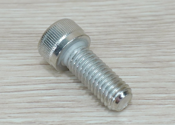 Hex Socket Cap Screw M8x35mm Nickel-plated (10ตัว/ถุง)