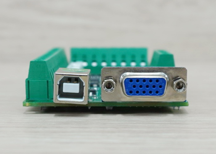 5-Axis USB V3.25 CNC Breakout Board 100KHz for MACH3 + สาย USB-1.35M