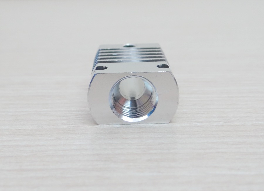 Silver-MK10 E3D V6 Heat Sink Radiator For CR8/CR10