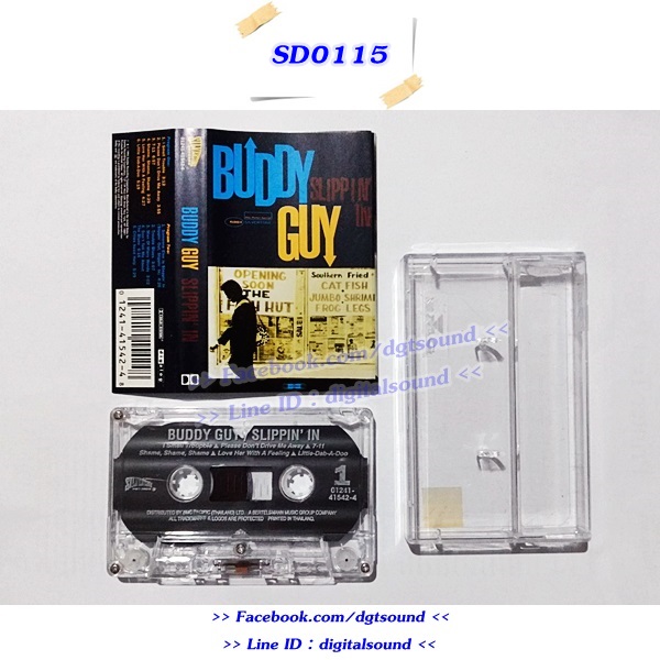 เทปคาสเซ็ท Buddy Guy อัลบั้ม Slippin' In