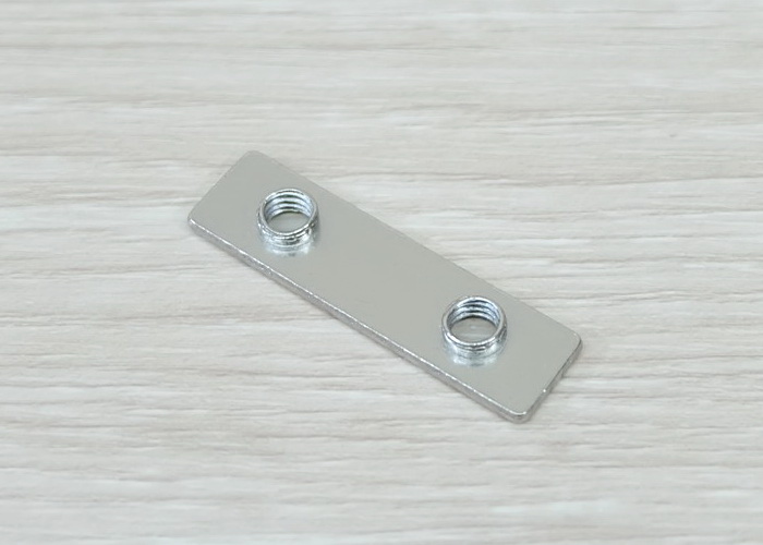 Double Flat T-Nut M5 Carbon Steel Chrome Plated (ชุด 10 ชิ้น)