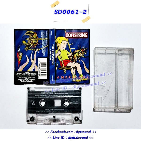 เทปคาสเซ็ท THE OFFSPRING อัลบั้ม AMERICANA