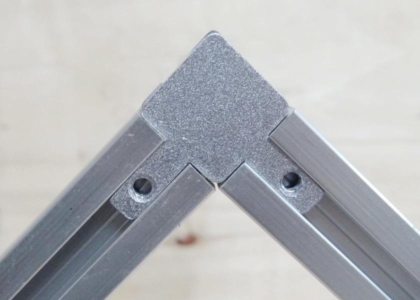 3 Way L-Bracket สำหรับ Series 20 Alu Profile (4-Hole)