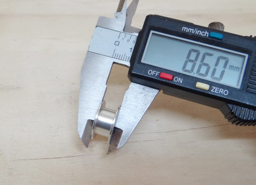 Pulley Wheel ไม่มีฟันแบบ 20 ฟัน 2GT width 6mm belt (Bore 5mm)