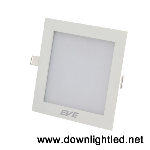 ดาวน์ไลท์ LED Panel light Square 15w (แสงส้ม)