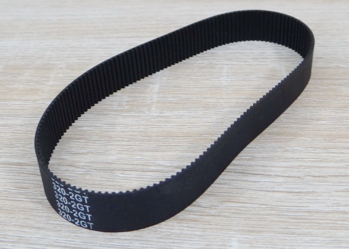 Belt closed loop rubber 320-2GT-15 (Closed-loop length 320mm, GT2 timing belt, width 15mm)