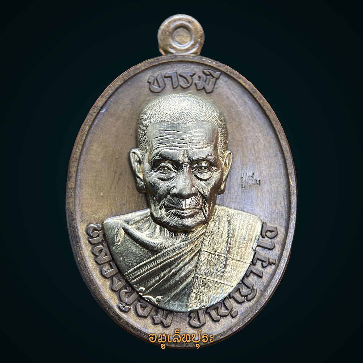 1 ใน 89 เหรียญ เหรียญหลังเสือรุ่นแรก รุ่นบารมีเสือเหลียวหลัง (เนื้อปลอกลูกปืนหน้ากากอัลปาก้า หลังติดจีวรหลวงปู่) ปี67 หลวงปู่อิ่ม วัดทุ่งนาใหม่ จ.นครศรีธรรมราช (ตอกโค้ด หมายเลข59)