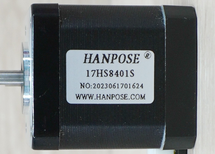 HANPOSE - Stepper Motor (Nema17) แรงบิด 52 N.cm 1.8A (17HS8401S) Black End