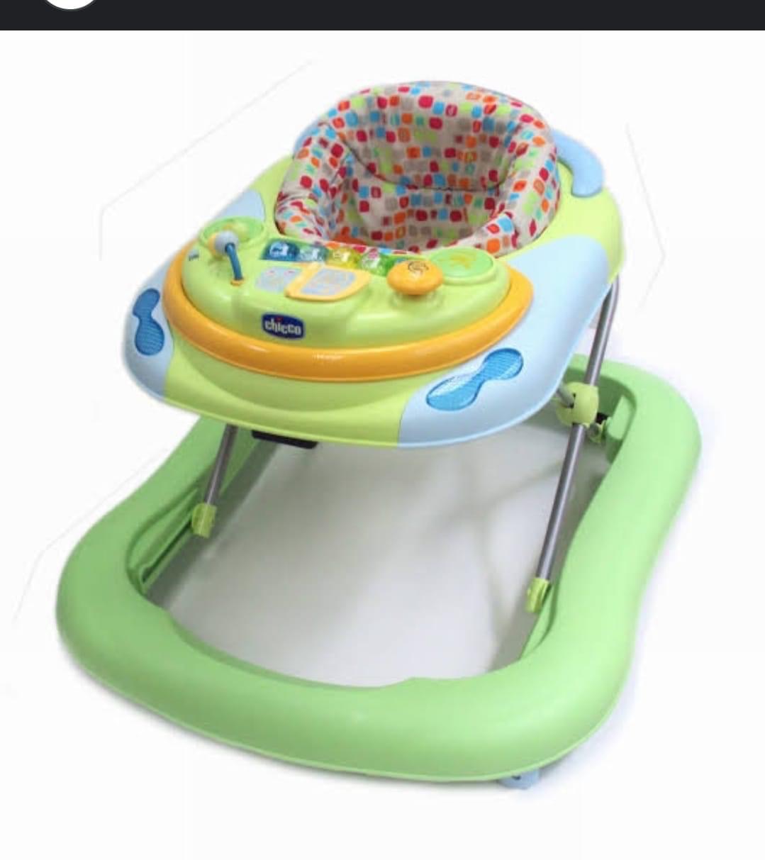 Chicco หัดเดินกลม Chicco ปรับระดับได้ 6เดือน-3ขวบ สภาพสวย 90%(มือสองญี่ปุ่น)