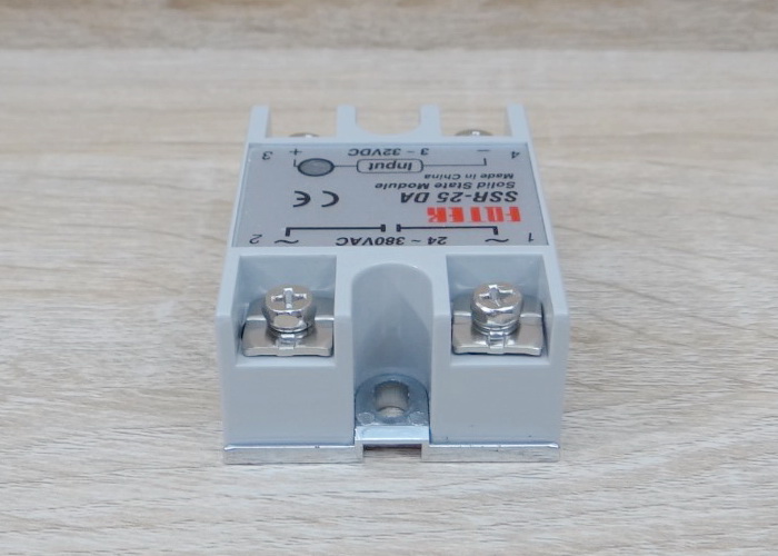 Solid State Relay, SSR-25DA, input 3-32VDC output 24-380VAC, 25A