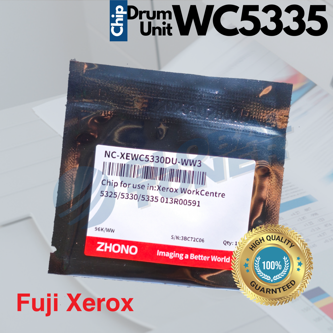 ชิพ Reset สำหรับชุดดรัม เครื่องถ่ายเอกสาร Fuji Xerox รุ่น WC 5325 5330 5335 รหัส 013R00591