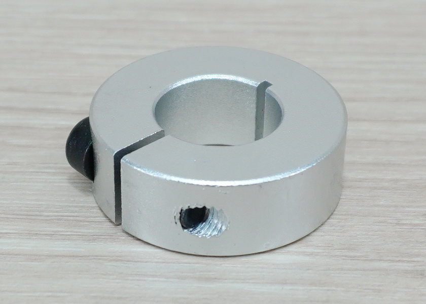 SC 17x35x12 mm (IDxODxThickness) Open type optical axis fixing ring (Aluminum)