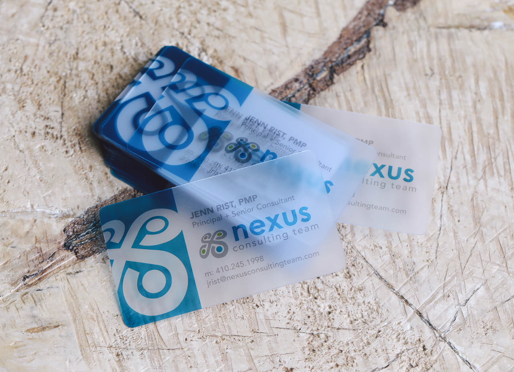 รับทำ Card Clear Frosted บัตรใสขุ่นฝ้า