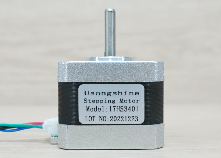 Usongshine - Stepper Motor (Nema17) แรงบิด 29 N.cm 1A (17HS3401) Silver End