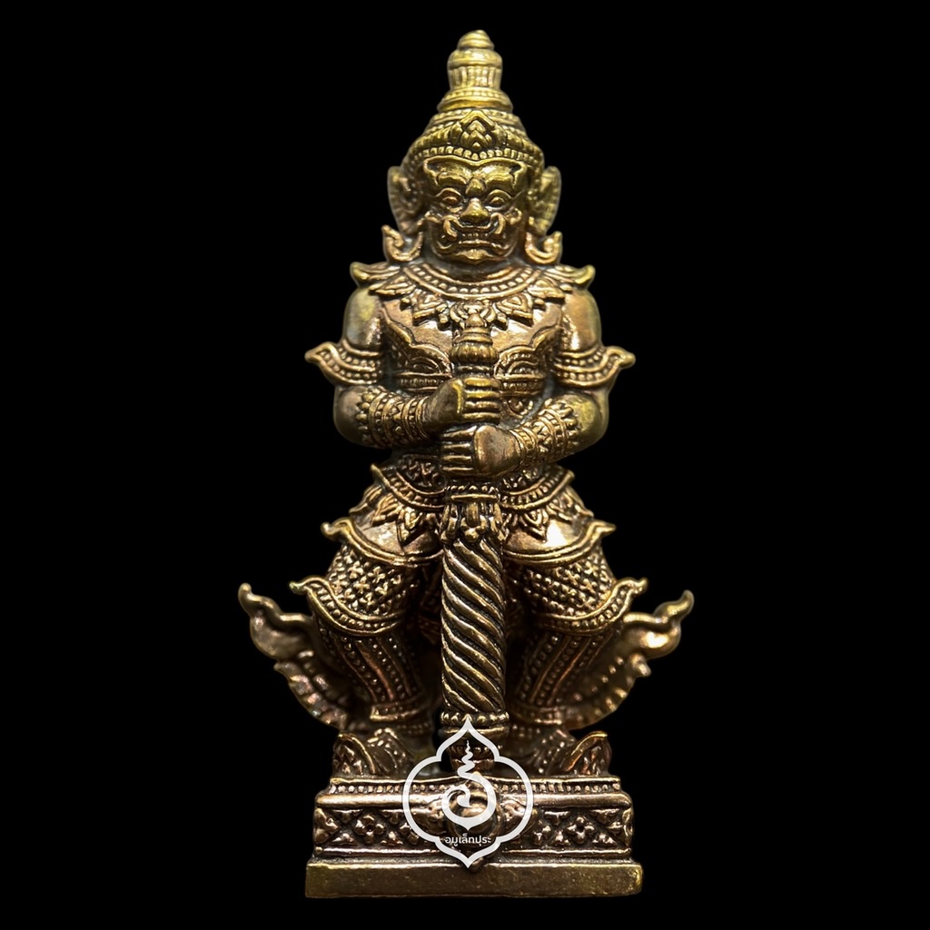 ท้าวเวสสุวรรณ (เนื้อมหาชนวน) รุ่นยกฐานะ ทองนำโชค ปี64 หลวงพ่อทอง วัดบ้านไร่ จ.นครราชสีมา (มีโค้ด หมายเลข981)