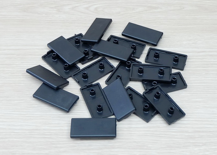2040 Black Plastic End Cap (แพ็ค20ชิ้น) สำหรับ Series 20 Alu Profile