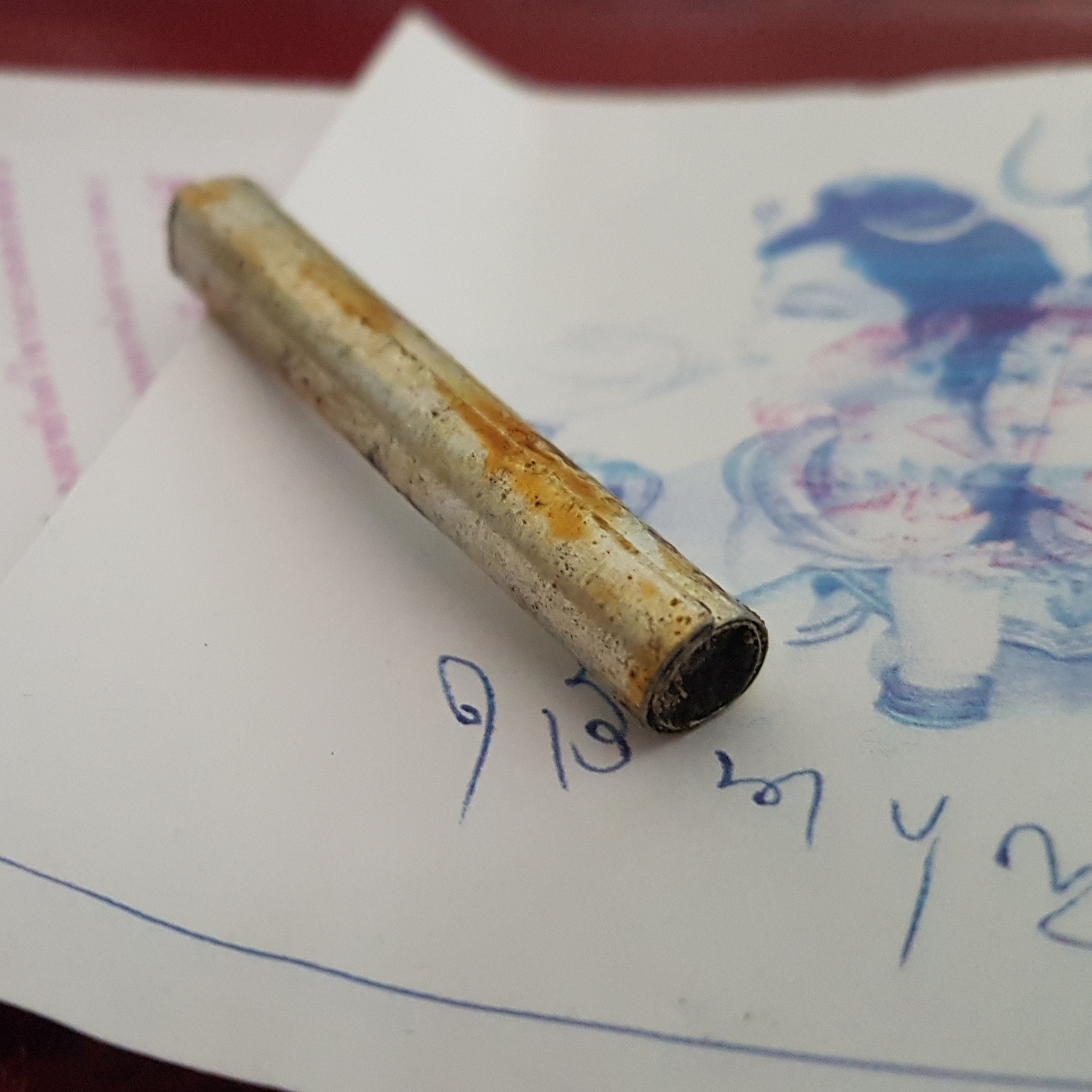 ตะกรุดนะดอกทองสายล่าง ปู่ฤาษีเนื้อนาบุญ มหาเวทย์ แห่งอาศรมบ้านโรงนา จ.นครราชสีมา