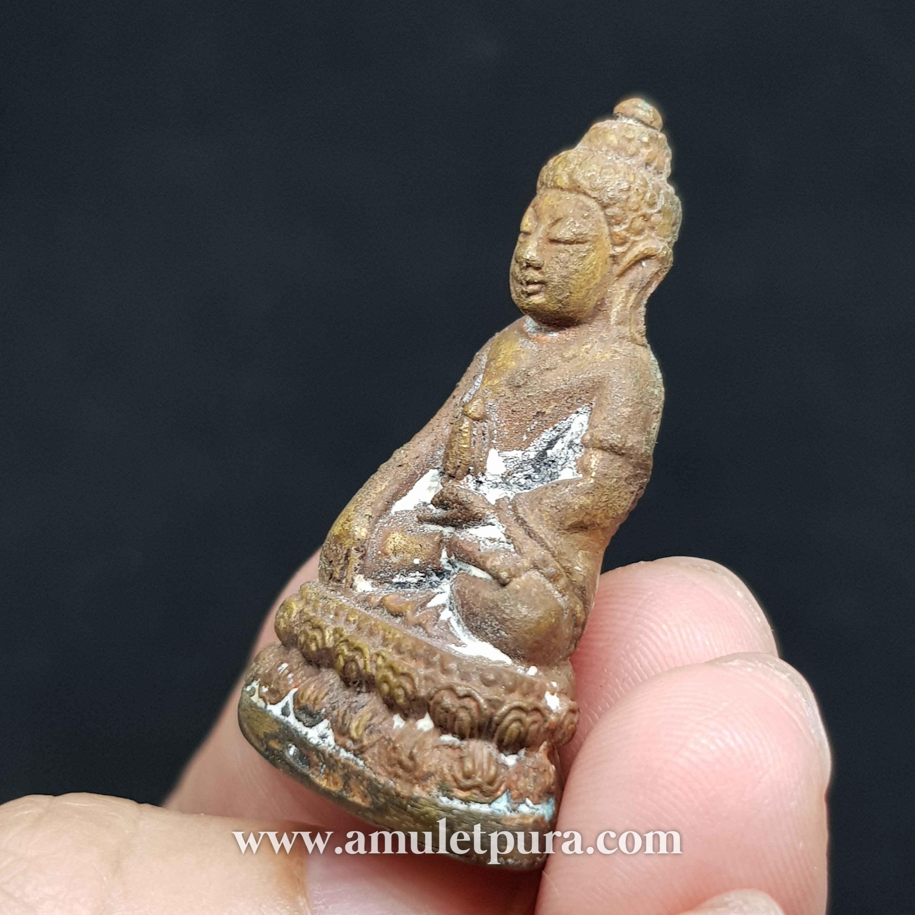 พระกริ่งเจริญพร 97 พรรษา (สัมฤทธิ์หล่อโบราณดินไทย หล่อกระบอก) ปี53 สมเด็จพระญาณสังวร สมเด็จพระสังฆราช วัดบวรนิเวศวิหาร กรุงเทพมหานคร (มีโค้ด หมายเลข 1634)