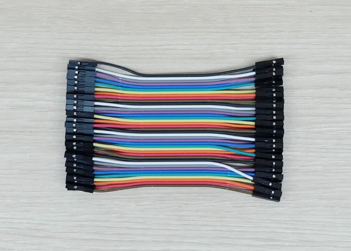 10cm Cable jumper 40P Female-Female (เมีย-เมีย)