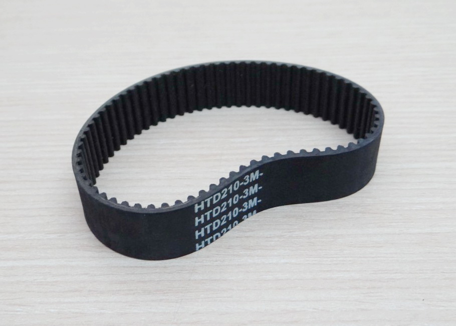 HTD-3M Width 15mm Timing Belt Closed Loop Length 210mm Rubber