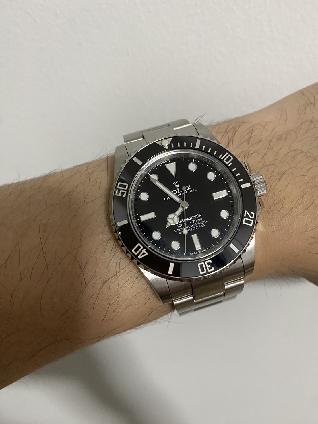 ROLEX SUBMARINER NO DATE 41MM. VSF