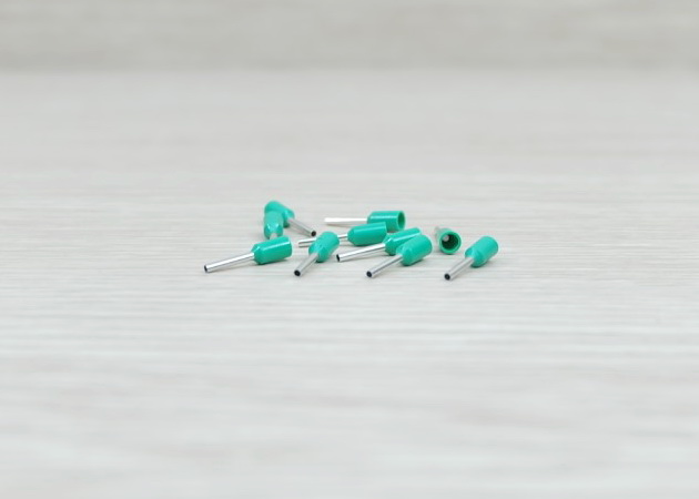E0508 (Green) Terminal เหมาะกับสาย 22AWG (แพ็ค100ชิ้น)