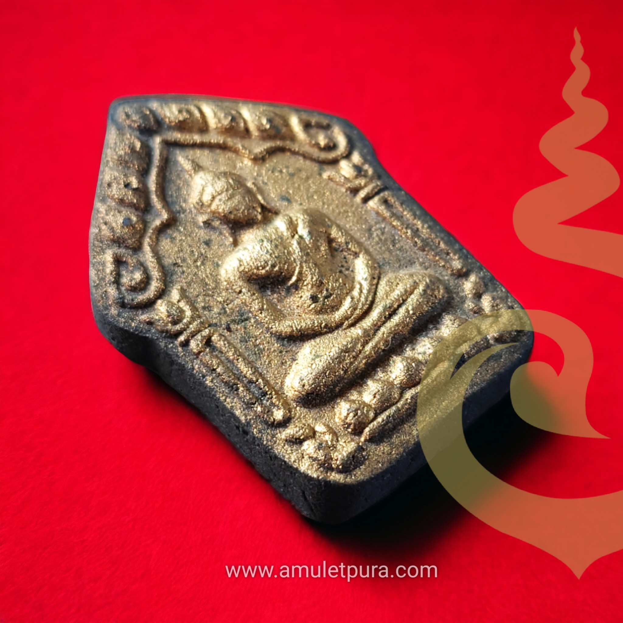 พระขุนแผนพรายธิดาทิพย์ เนื้อราหูสุรันทรา ปี2560 วัดสันป่าม่วง จ.พะเยา หมายเลข 66