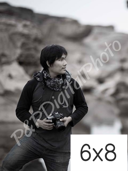 อัดรูปออนไลน์ ล้างรูปราคาถูก ขนาดอัดรูป 6x8