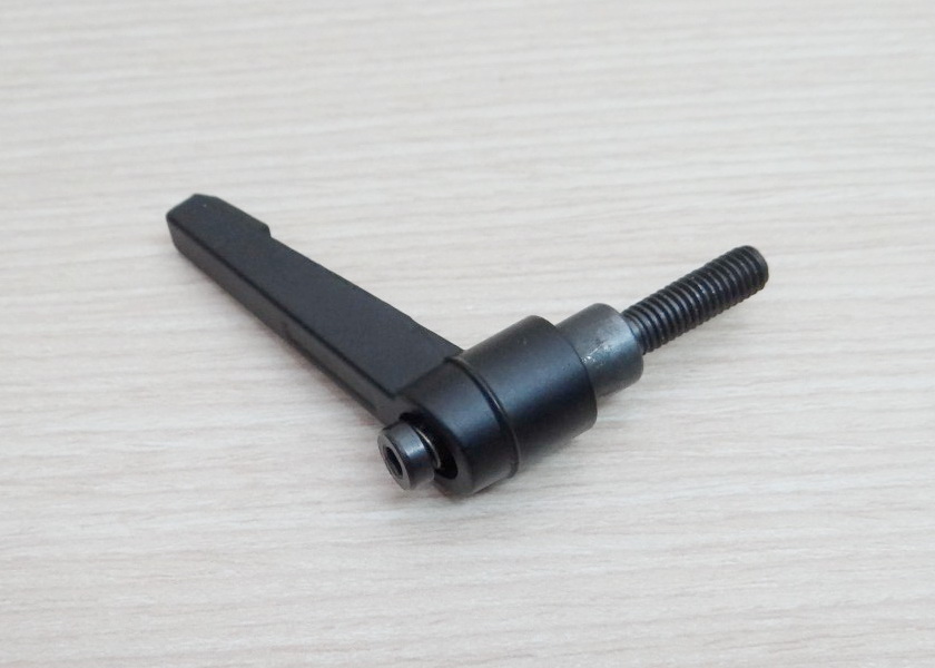 M5 x 20mm Metal Knob Adjustable Handle Lever Grip Black