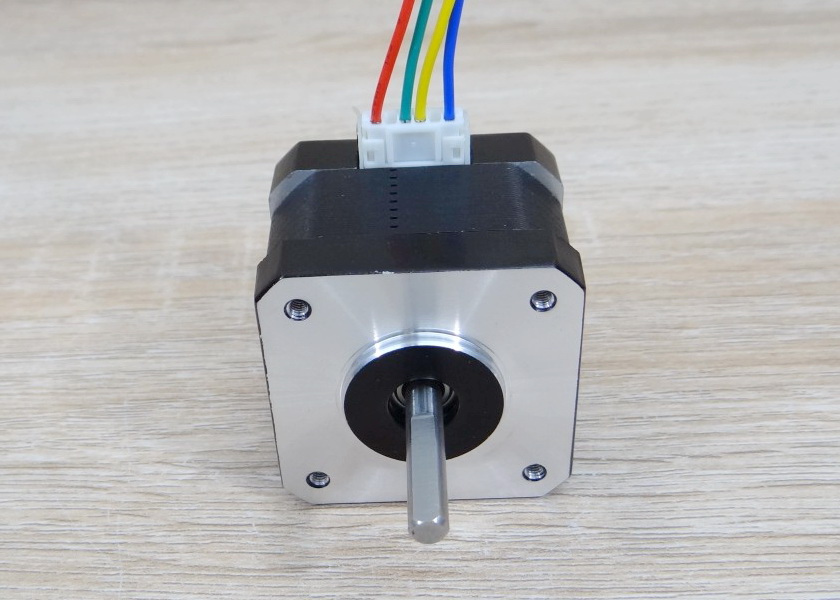HANPOSE-Dual shaft (NEMA17) Stepper Motor แรงบิด 28 N.cm 1.3A (17HS3401S-SZ)