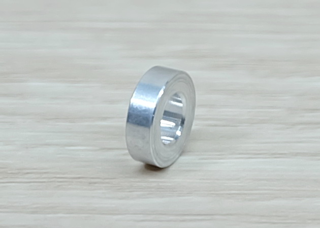 (ชุด 10 ชิ้น) Height 3 mm Aluminium Spacer Bore 5.1mm OD 10mm Isolation Column Separate