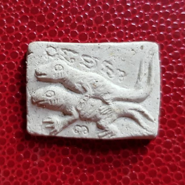 จิ้งจกเกี้ยวปี้สุดสวาท หลวงพ่อชนะ วัดคำขาม จ.กาฬสินธุ์