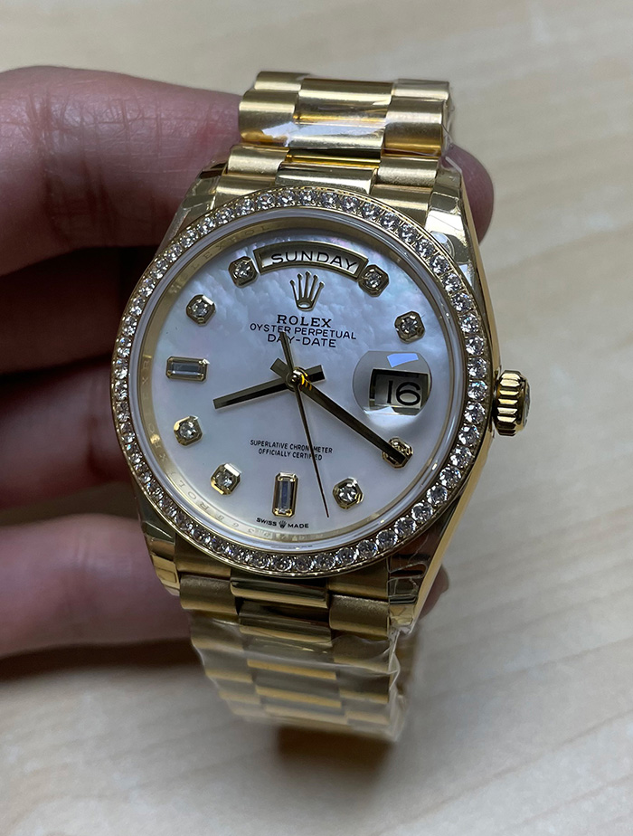 ROLEX DAY-DATE 36 MM. YELLOWGOLD ( EWF )