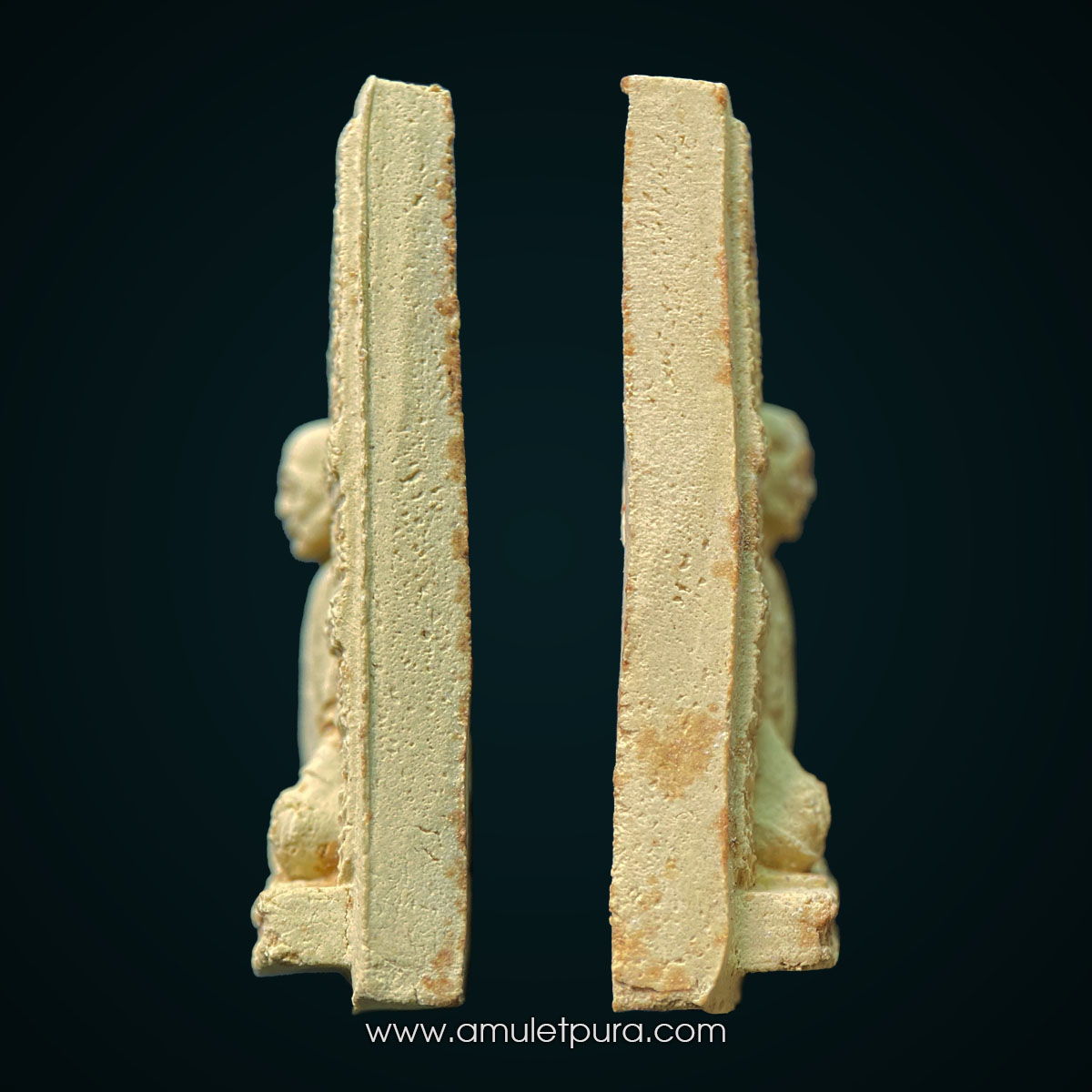 พระผงศตวรรษ สมเด็จพระสังฆราชเจ้า กรมหลวงวชิรญาณวงศ์ (ม.ร.ว.ชื่น นพวงศ์ ณ อยุธยา) พระราชอุปัชฌาจารย์พระบาทสมเด็จพระเจ้าอยู่หัว รัชกาลที่ 9 พิมพ์ใหญ่ (หน้าแก่) ปี15 วัดบวรฯ กรุงเทพฯ (โรยเกศา)