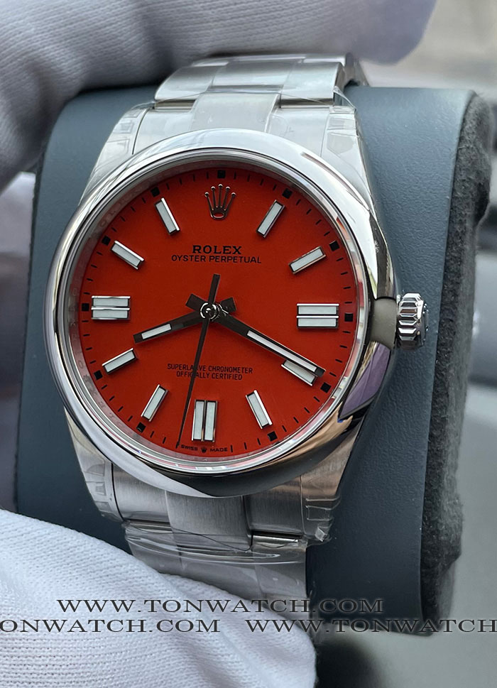 ROLEX OP41RED VSF 41 MM.