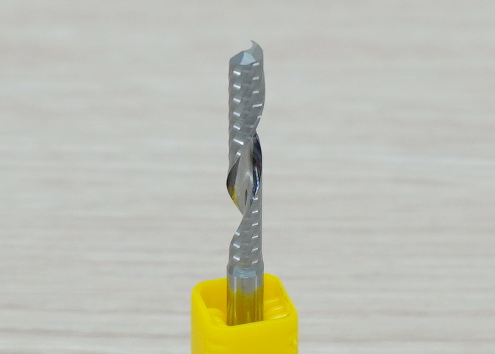 Wood/Acrylic - 4x4x25mm Single Flute Bit Carbide End Mill (SHKxCEDxCEL) เกรด 3A