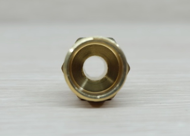 Male Thread 1/2BSP (20.5mm) to Straight Barb Tail 10mm Brass Connector