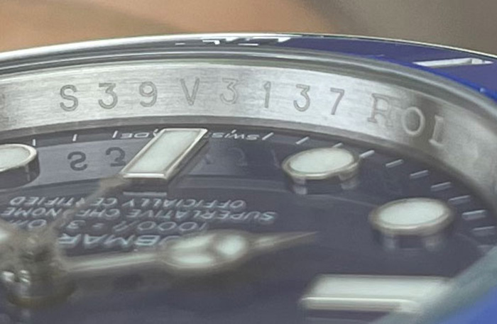 ROLEX SUBMARINER SMURF VSF