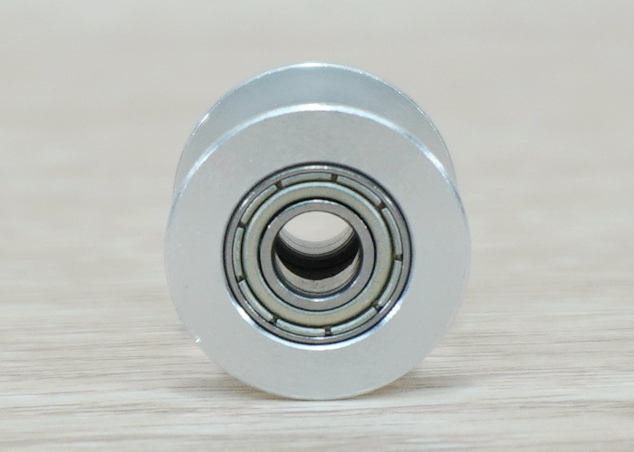 Pulley Wheel แบบ 20 ฟัน 2GT width 10mm belt ไม่มีฟัน (ใส่แกน 5mm)