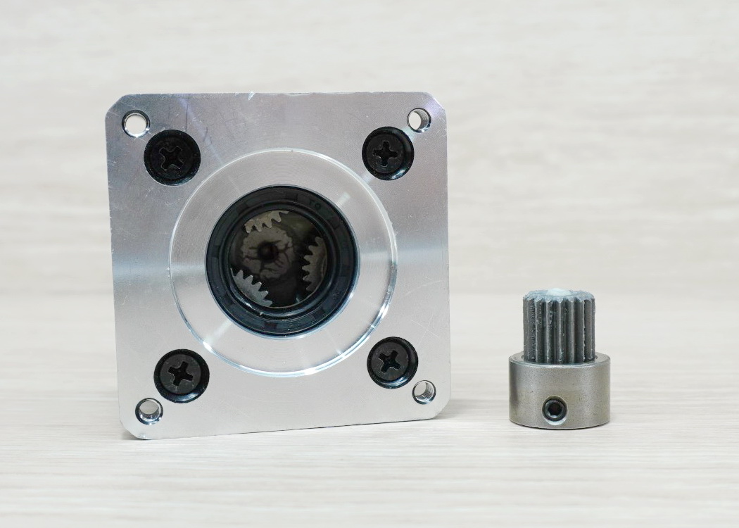 Planetary Gearbox Ratio 5:1 NEMA23 Speed Reducer (Shaft IN 8mm - OUT 14mm)