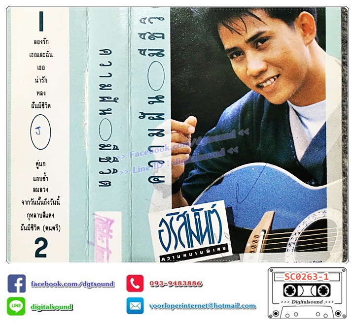 เทปคาสเซ็ท อริสมันต์ พงษ์เรืองรอง อัลบั้ม ความหมายพิเศษ ความฝันมีชีวิต