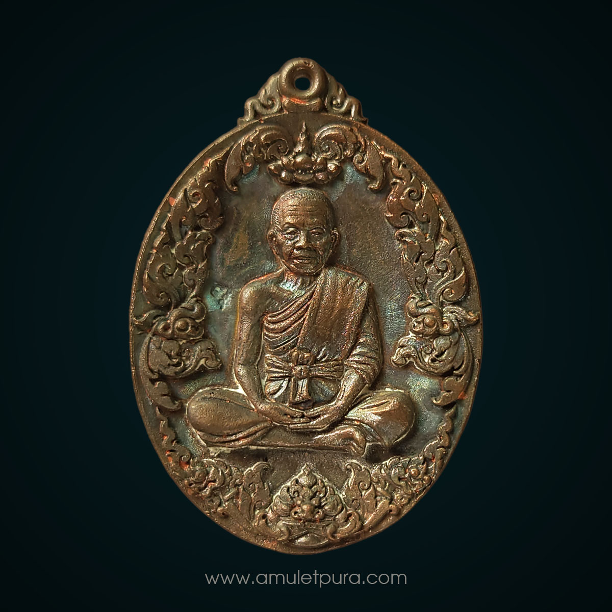 เหรียญหล่อโบราณ หลวงพ่อคูณ (เนื้อนวะโลหะ) รุ่นสมปรารถนา ปี57 หลวงพ่อคูณ วัดบ้านไร่ จ.นครราชสีมา (มีโค้ด หมายเลข 711)