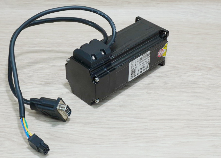 Hybrid Closed-Loop Stepper Motor (Nema23) 57HBS36 แรงบิด 3.6N.m 4A Shaft 8mm + HBS57 Driver