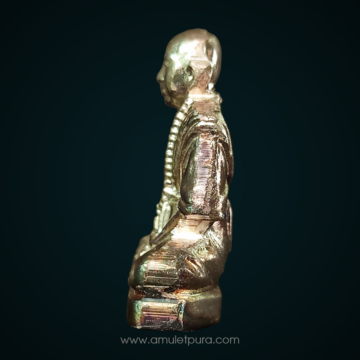 รูปเหมือนปั๊มครูบาอริยชาติ เนื้อเงิน รุ่นสรงน้ำ รุ่นแรก ปี55 ครูบาอริยชาติ วัดแสงแก้วโพธิญาณ จ.เชียงราย (หมายเลข 289)