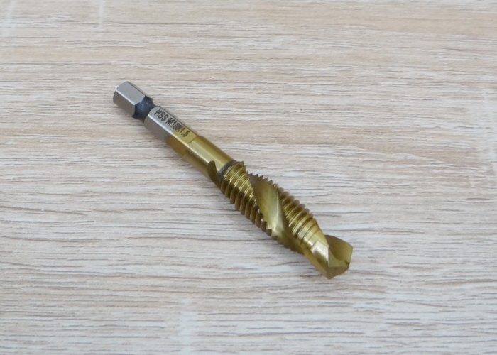 M10 x 1.5 Hex Shank Titanium Coated Thread Tap HSS6542