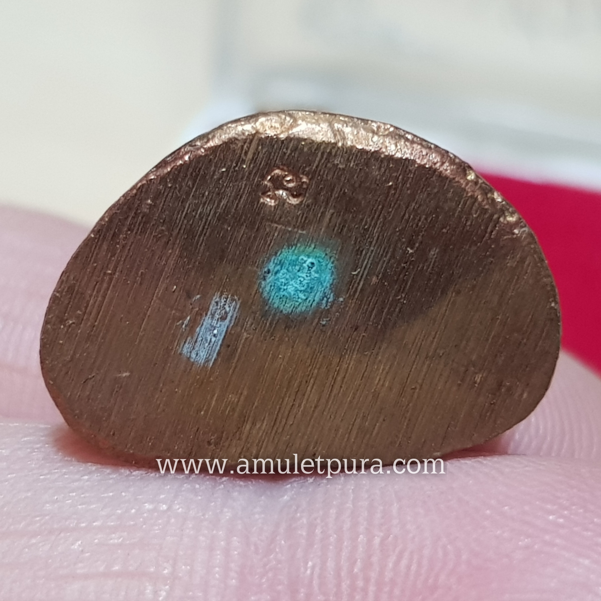 พระมหาเศรษฐีนวโกฎิ เนื้อทองแดง ปี53 หลวงปู่จอม วัดบ้านดอนดู่ จ.อำนาจเจริญ (ตอกโค้ดใต้ฐาน)